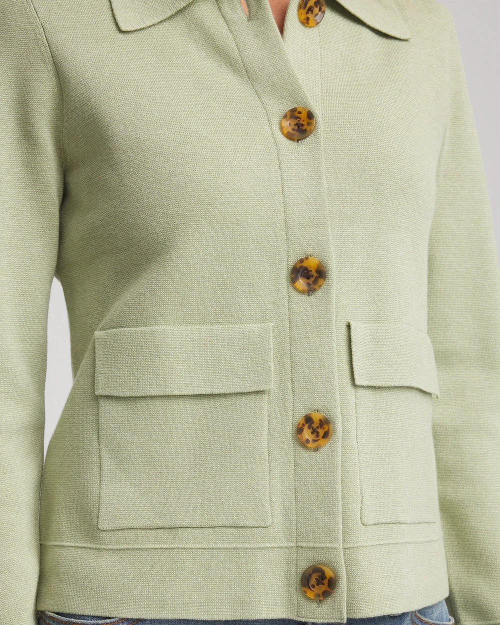 Chico's Recommended | Button-Front Cardigan Jacket
