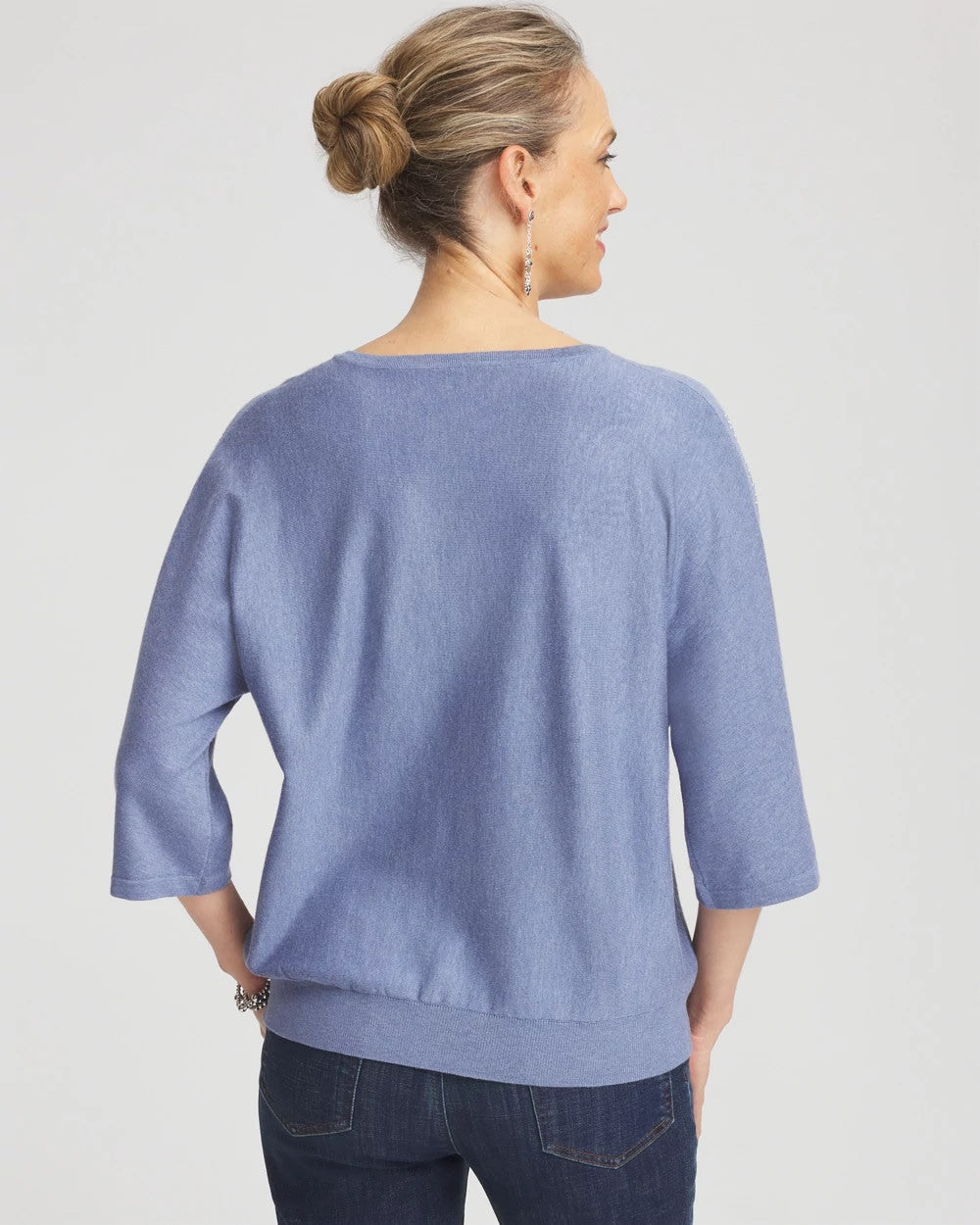 Chico's Signature | Dolman V-Neck Sweater