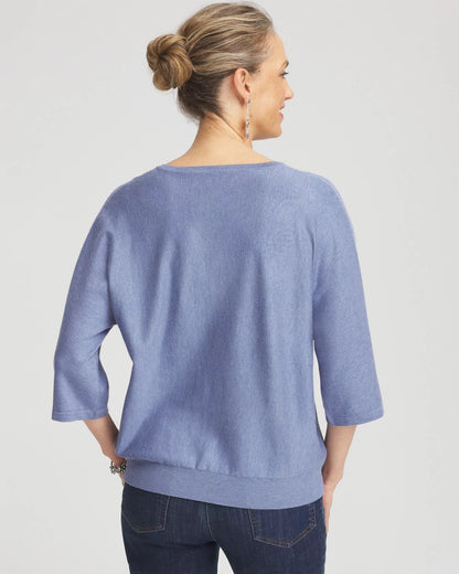 Chico's Signature | Dolman V-Neck Sweater