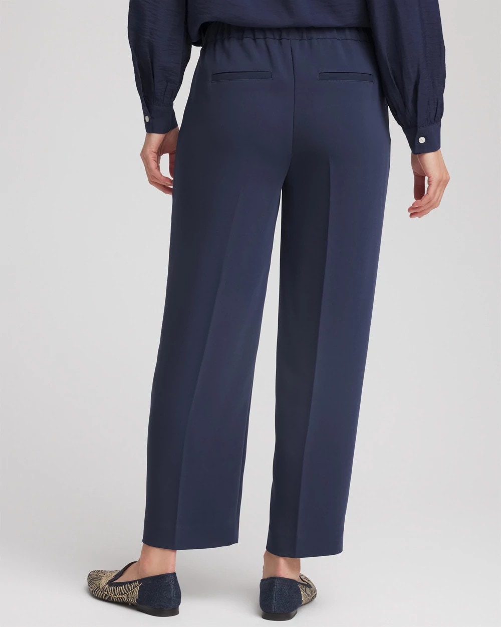 Chico's Featured | Stretch Crepe Tapered Ankle Pants
