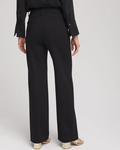 Chico's Classic | Five-Pocket Wide-Leg Ponte Pants