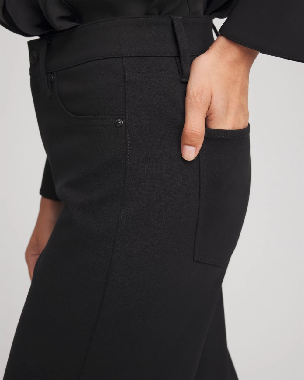 Chico's Classic | Five-Pocket Wide-Leg Ponte Pants