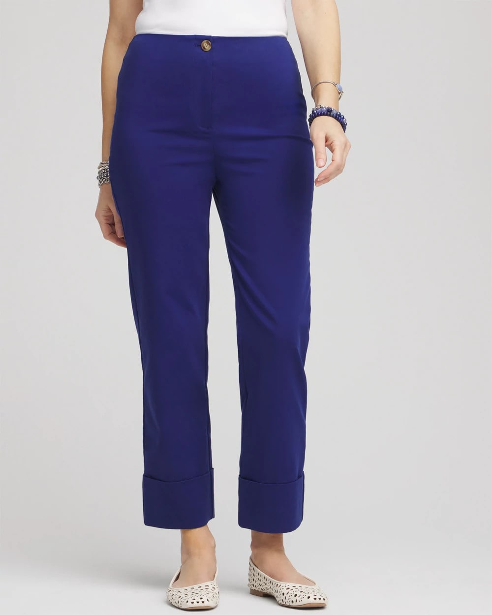 Chico's Value | Stretch Sateen Cropped Pants