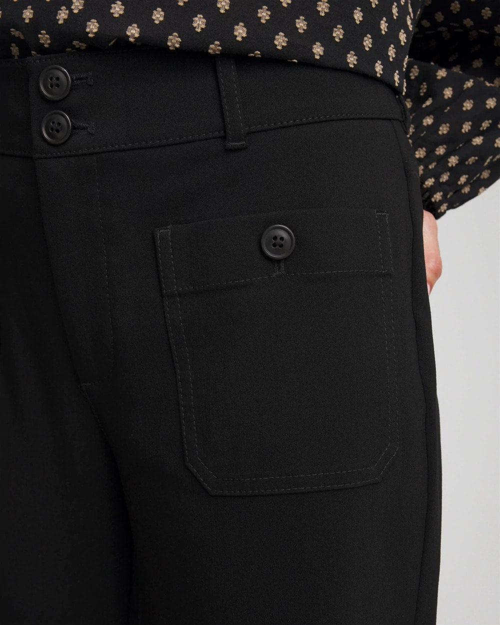 Chico's Trending | Emme Four Pocket Straight Cropped Pants