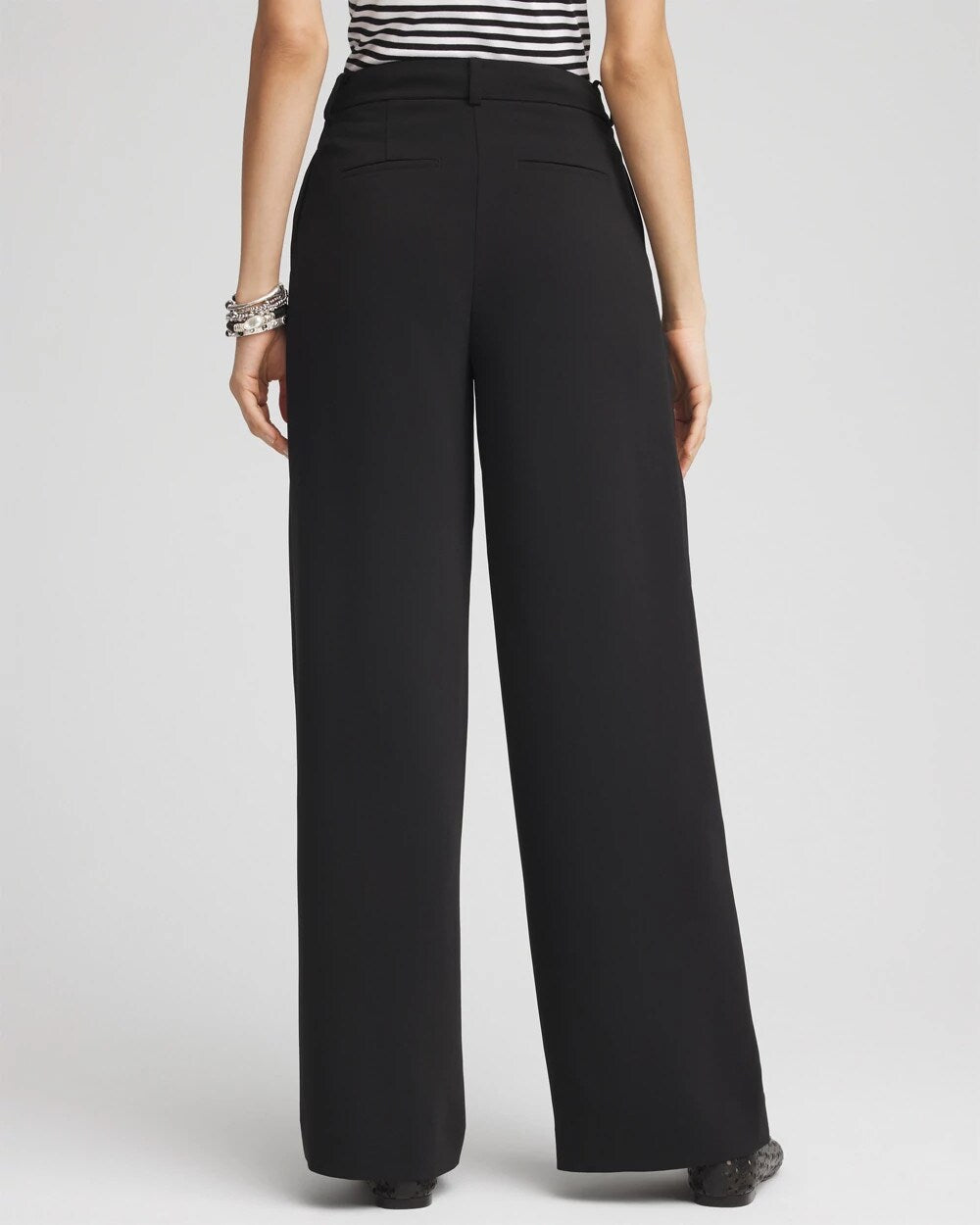 Chico's Customer Favorite | Crepe Pleated Relaxed Pants