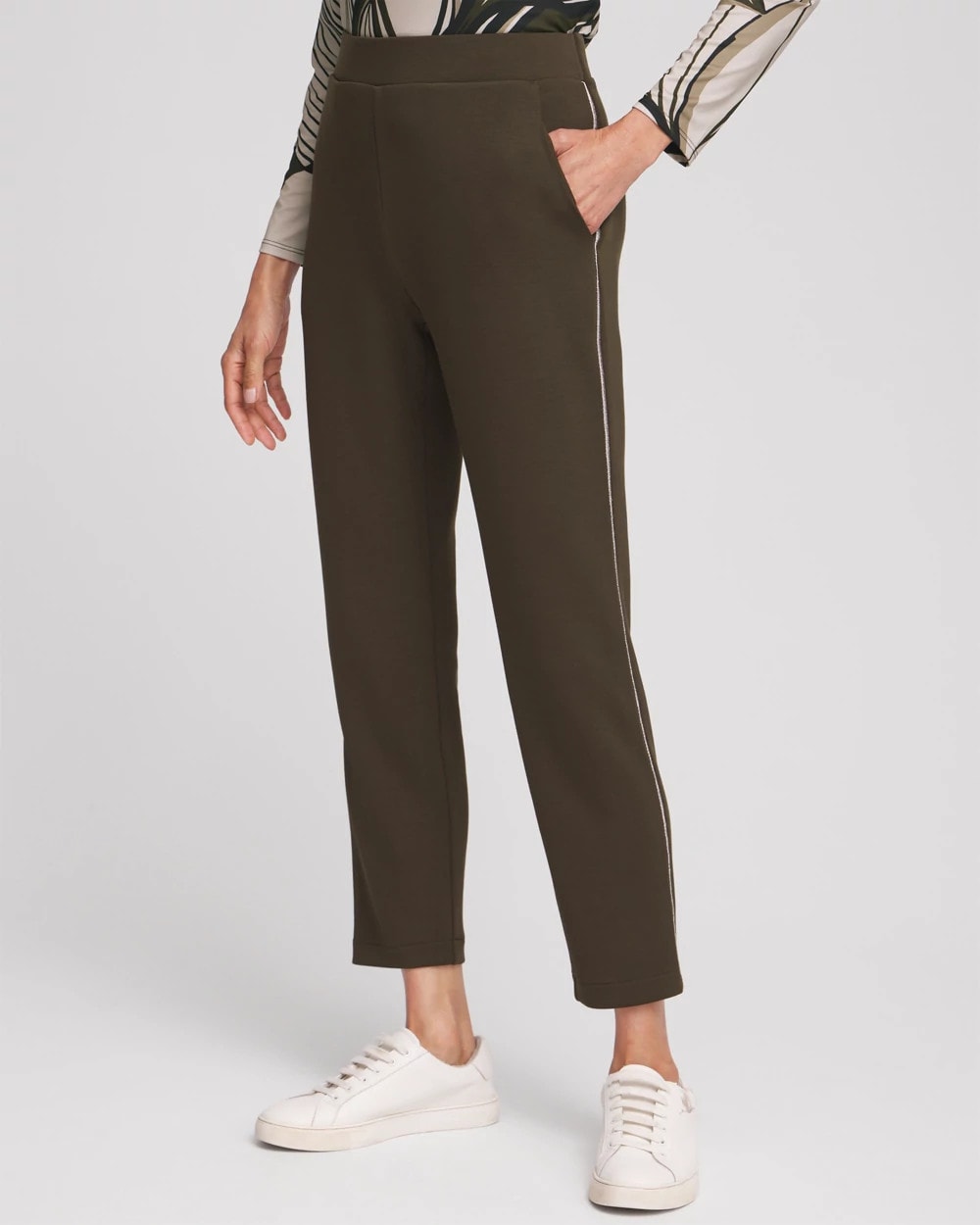 Chico's Trending | Zenergy® Caviar Bead Scuba Ankle Pants