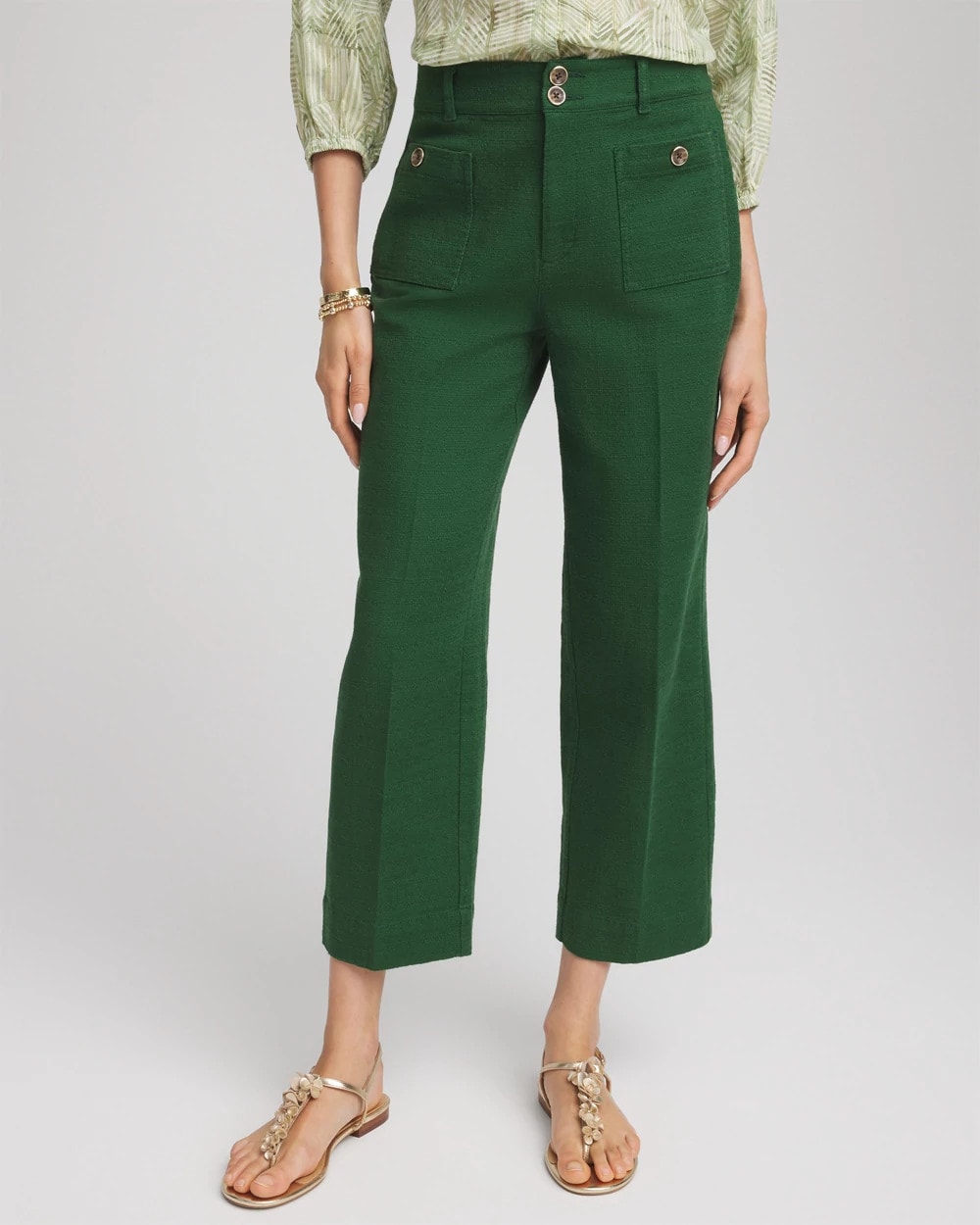 Chico's Popular | Cropped Straight-Leg Pants