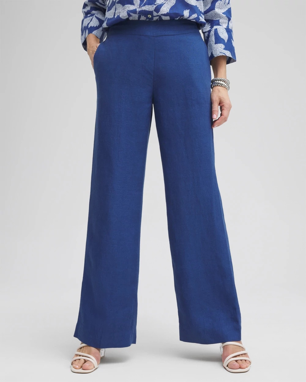 Chico's New | Linen Trouser Flare Pants