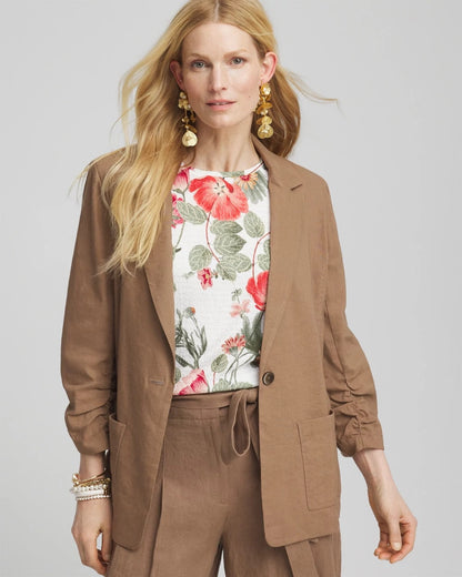 Chico's Value | Linen Stretch Blazer