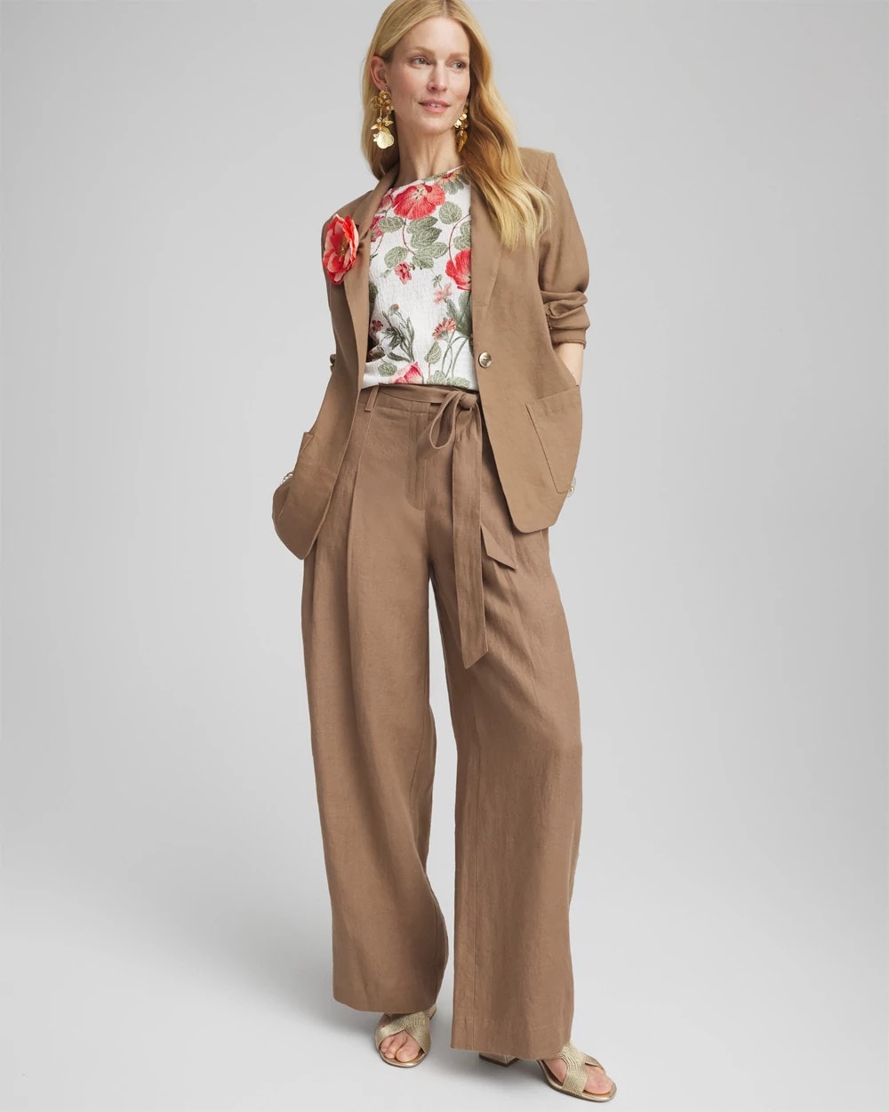 Chico's Value | Linen Stretch Blazer