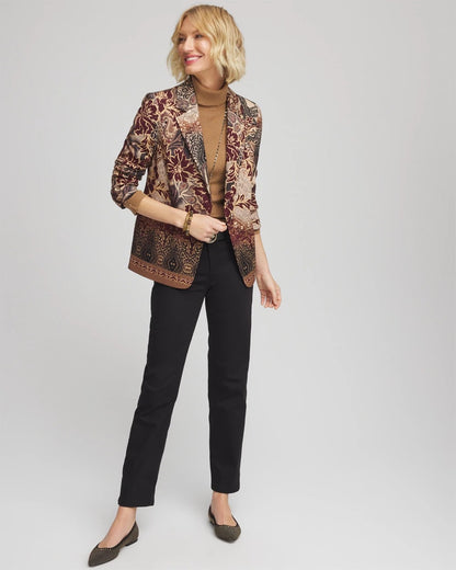 Chico's Sale | Artisanal Print Ponte Blazer
