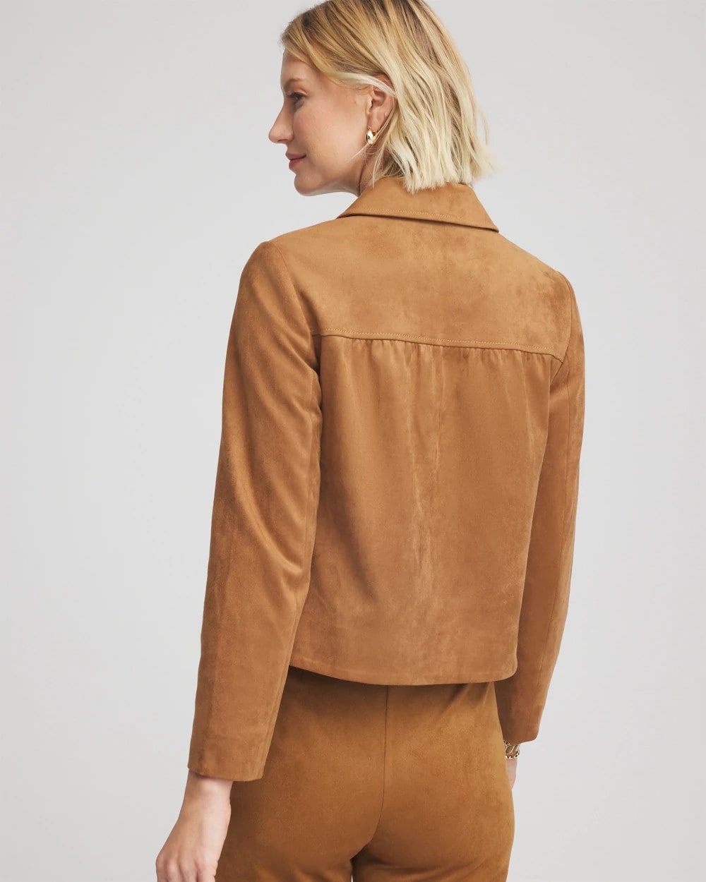 Chico's Customer Favorite | Suede Cropped Jacket