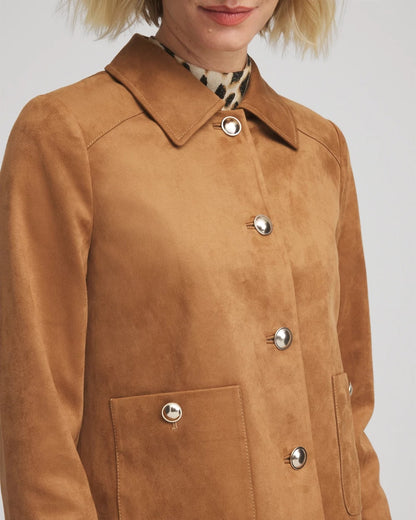 Chico's Customer Favorite | Suede Cropped Jacket