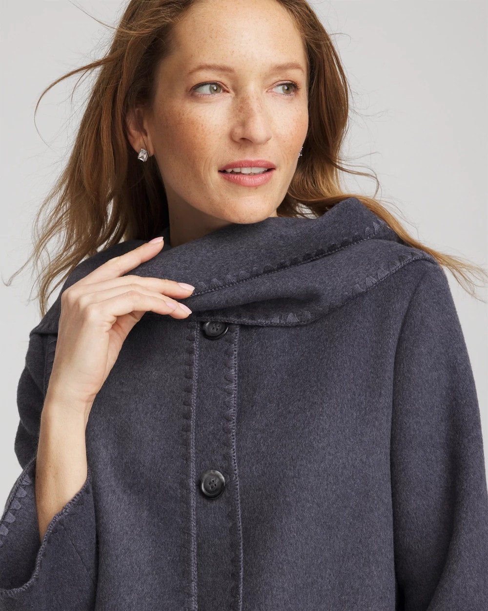 Chico's Sale | Wool Scarf Jacket