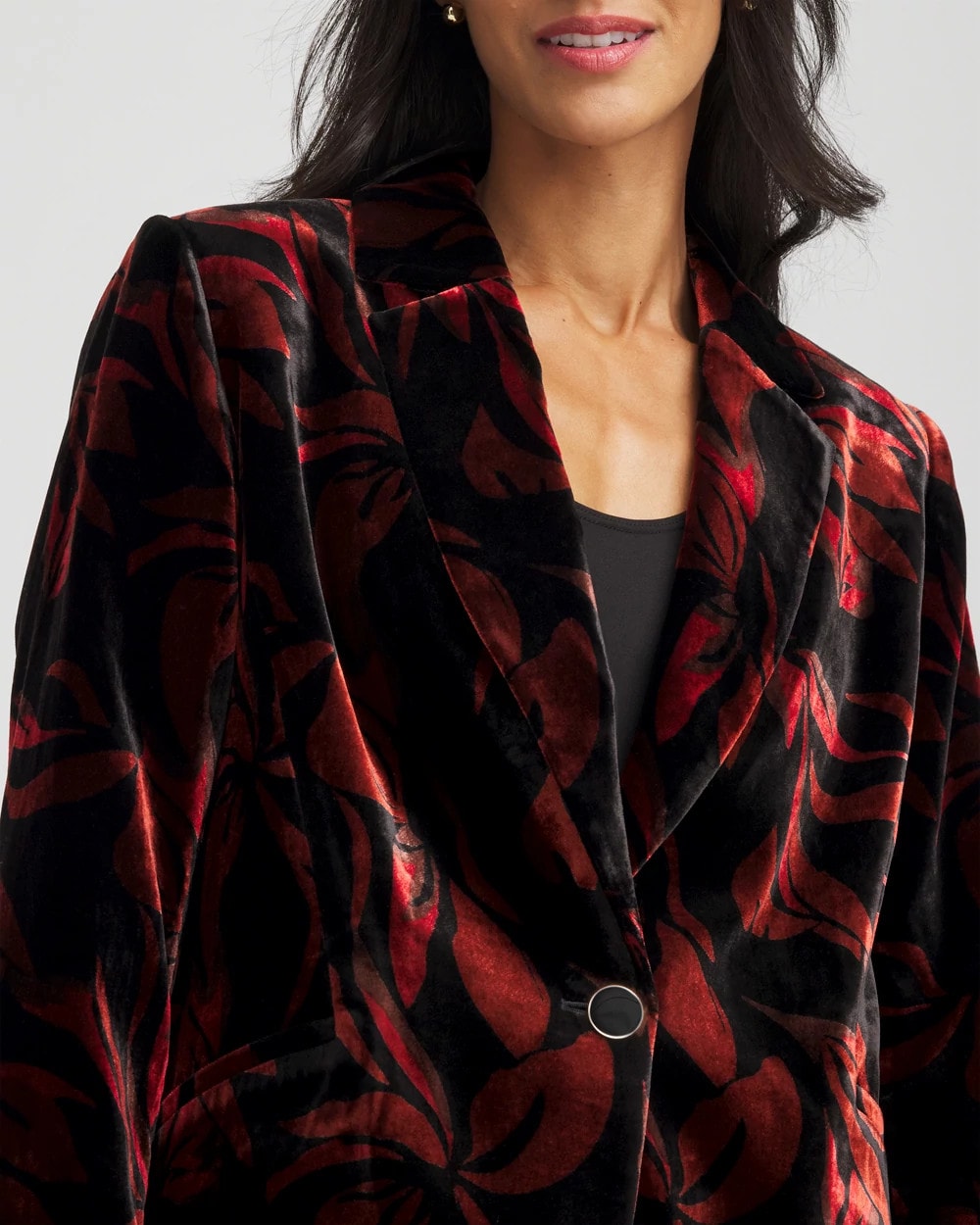 Chico's Customer Favorite | Velvet Printed Blazer