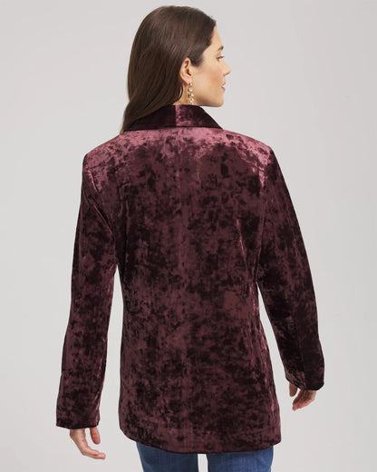 Chico's Top Pick | Crushed Velvet Blazer