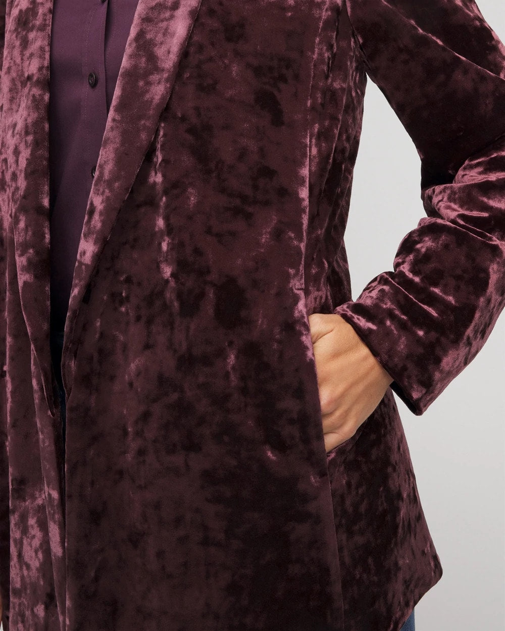 Chico's Top Pick | Crushed Velvet Blazer