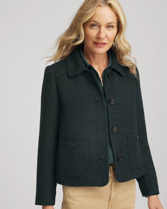 Chico's Customer Favorite | Tweed Cropped Jacket