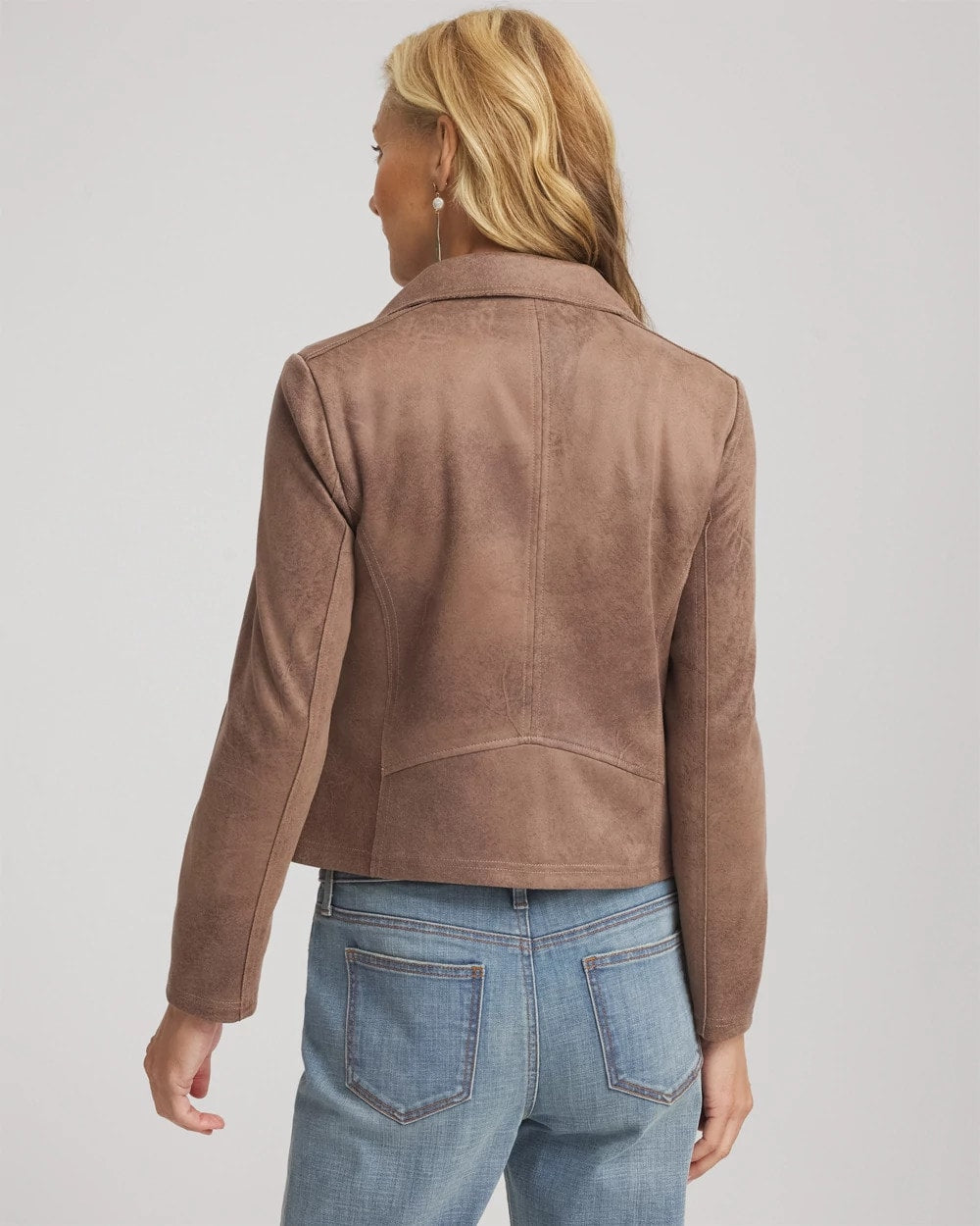 Chico's Exclusive | Suede Moto Jacket