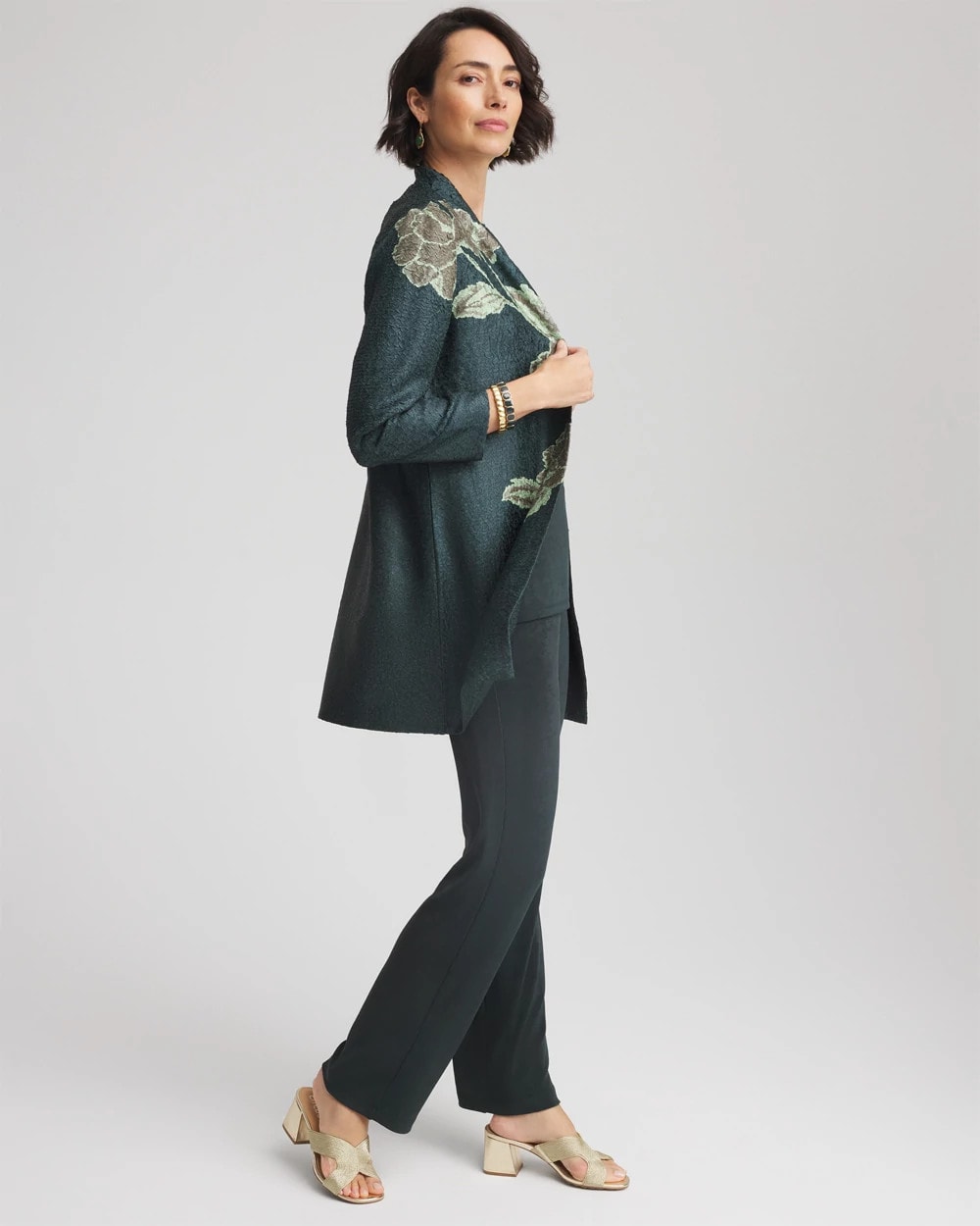 Chico's Sale | Travelers™ Collection Artisanal Crushed Reversible Jacket
