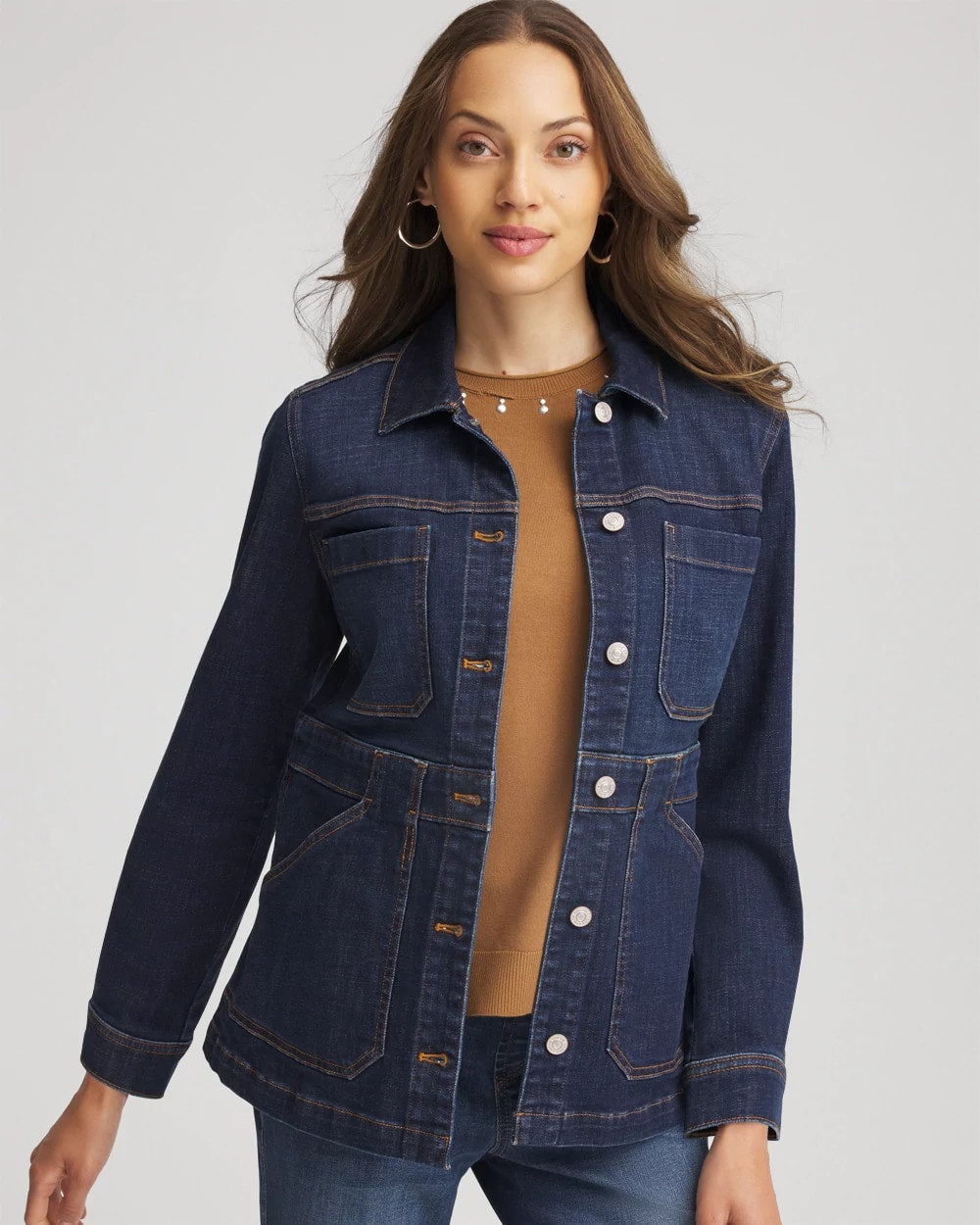 Chico's Special Offer | Denim Field Jacket