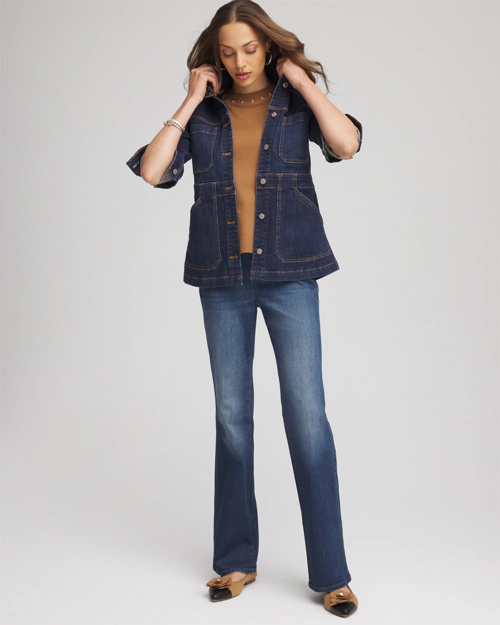 Chico's Special Offer | Denim Field Jacket