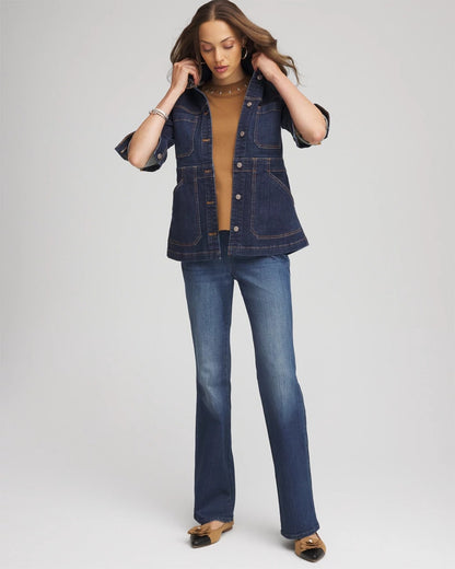 Chico's Special Offer | Denim Field Jacket