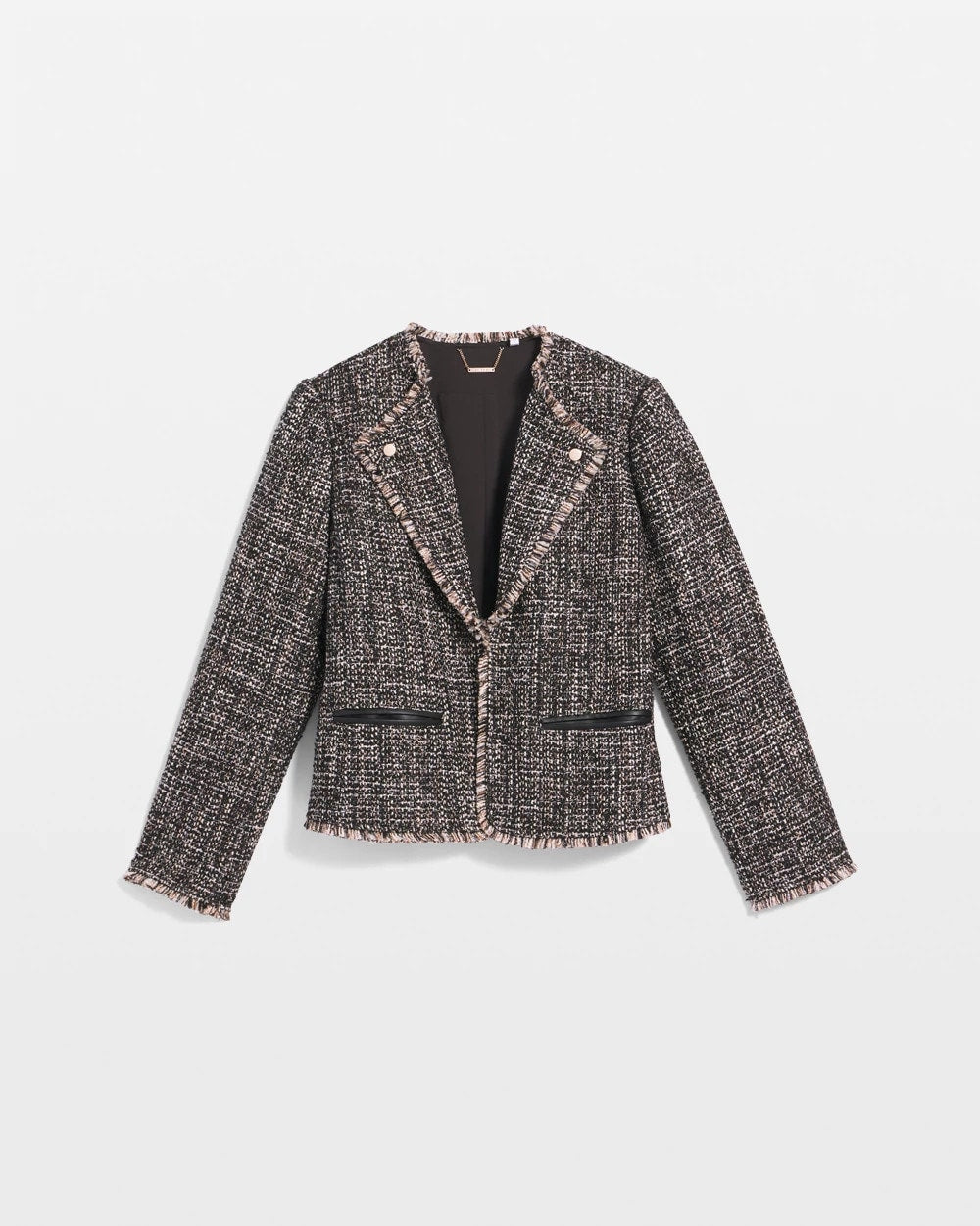 Chico's Signature | Tweed Mix Moto Jacket
