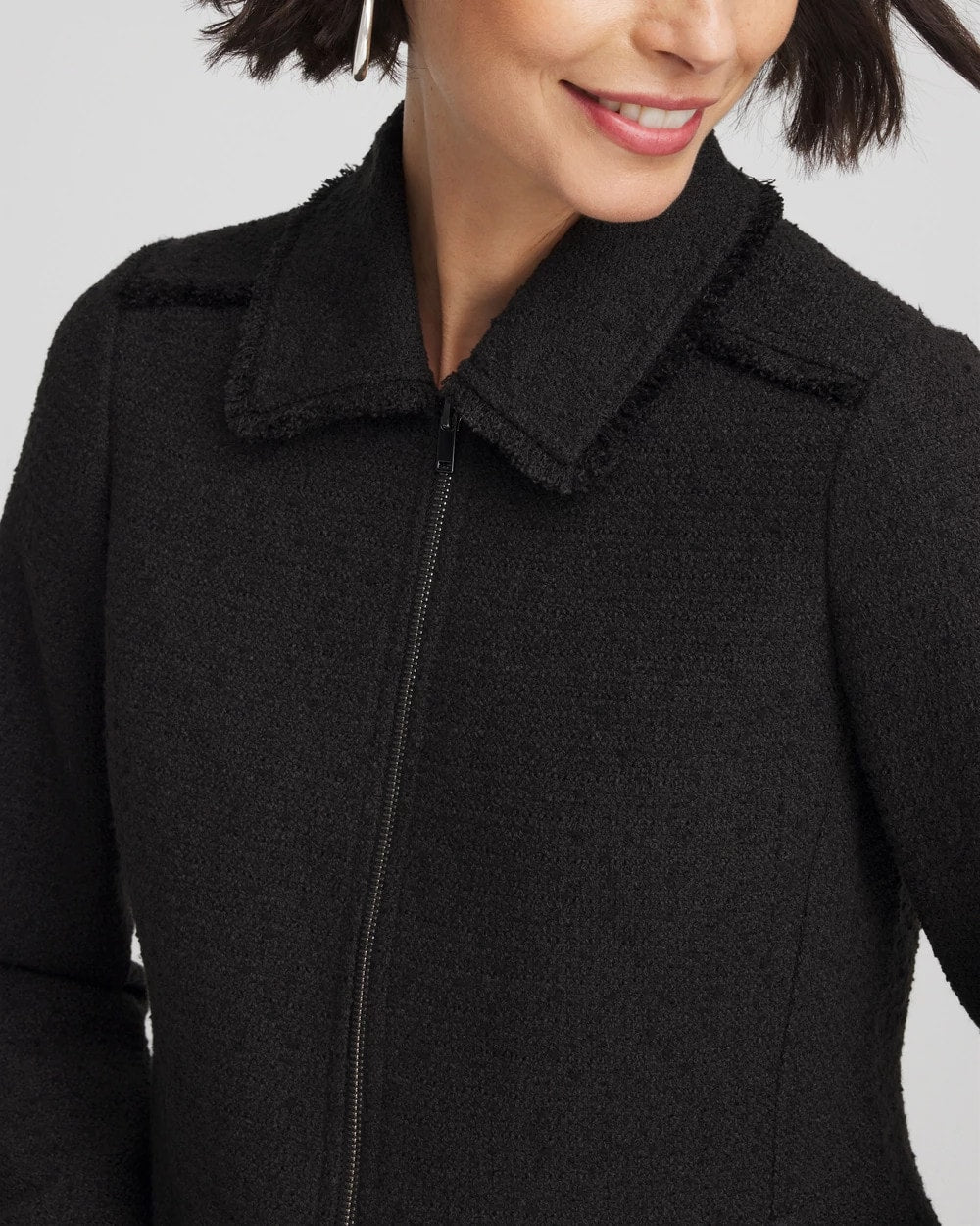 Chico's Best Price | Bouclé Peplum Jacket