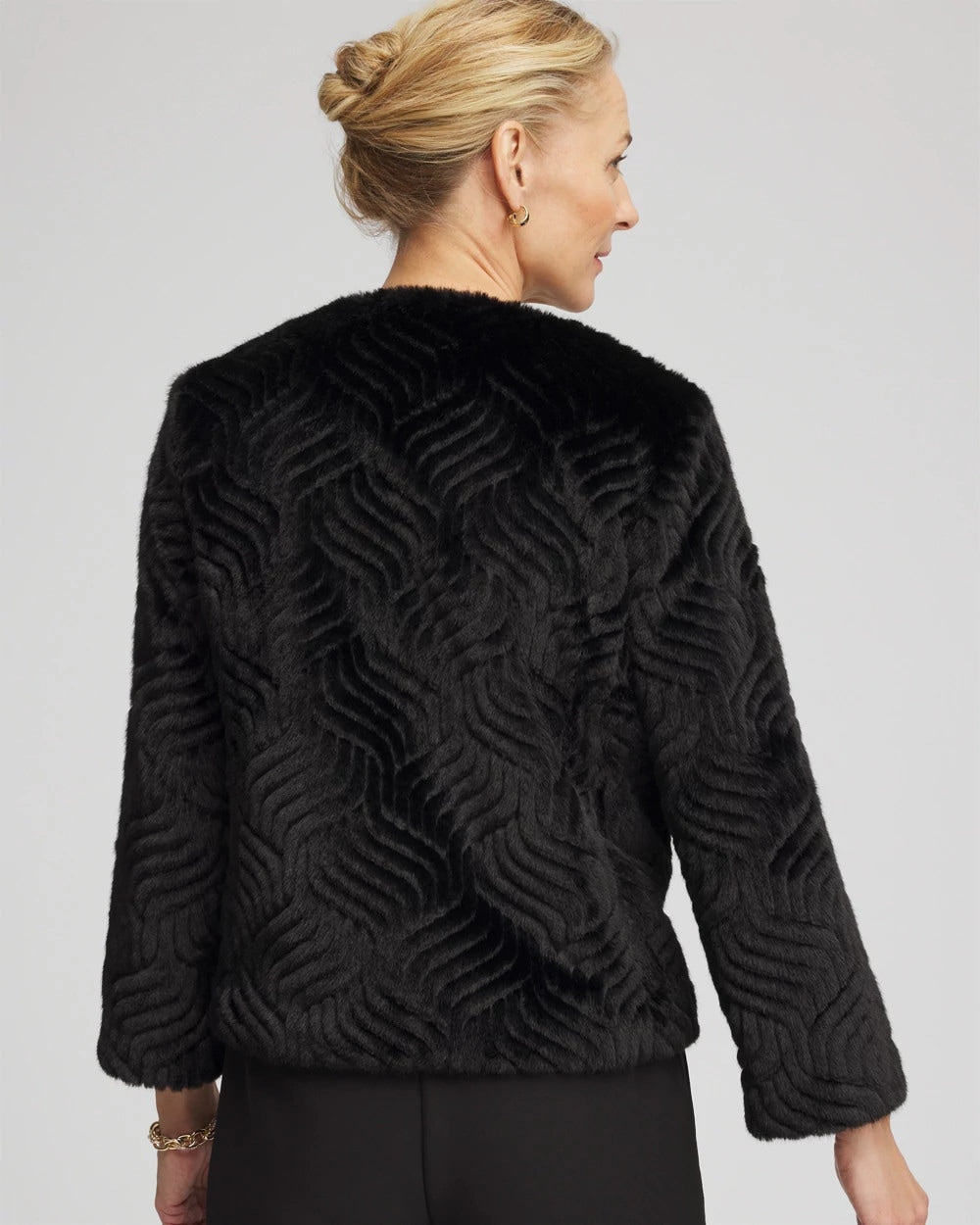 Chico's Value | Pattern Fur Jacket
