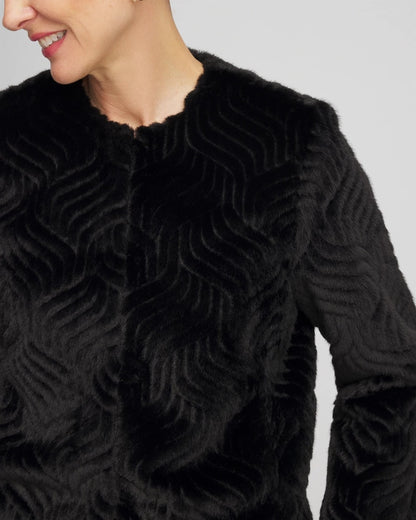 Chico's Value | Pattern Fur Jacket