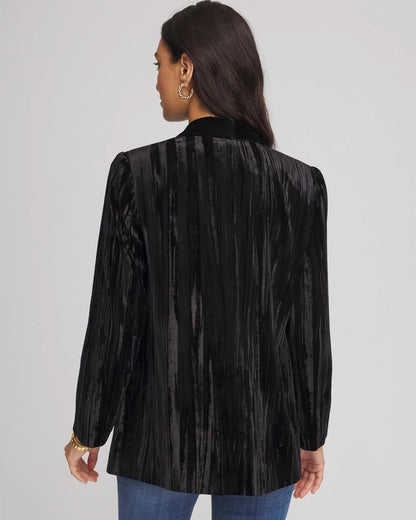 Chico's Best Price | Velvet Shawl Collar Blazer
