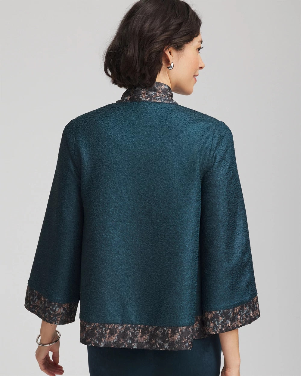 Chico's New | Travelers™ Collection Crystal Crushed Reversible Jacket