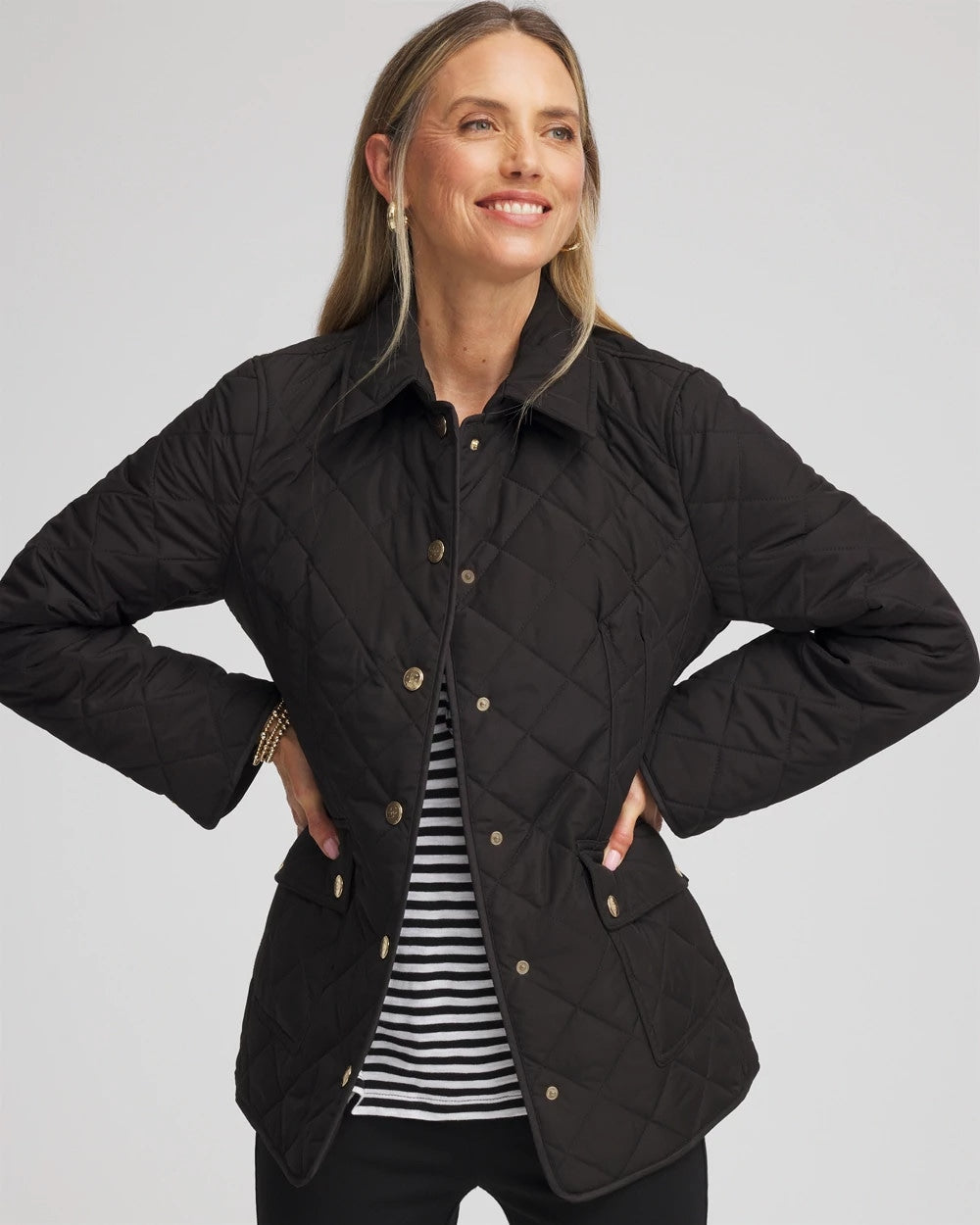 Chico's Sale | Quilted Barn Jacket