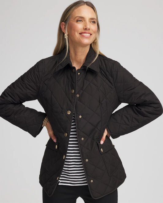 Chico's Sale | Quilted Barn Jacket