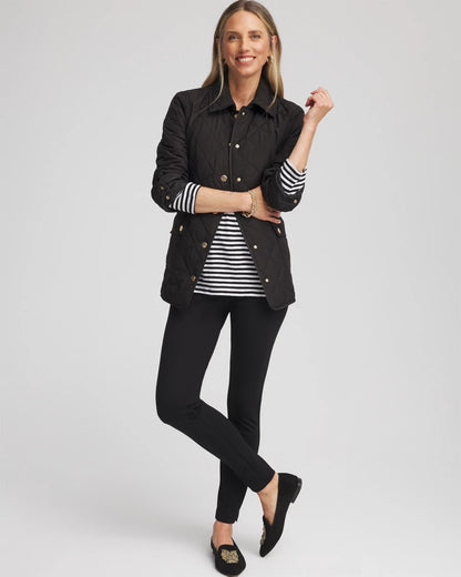 Chico's Sale | Quilted Barn Jacket