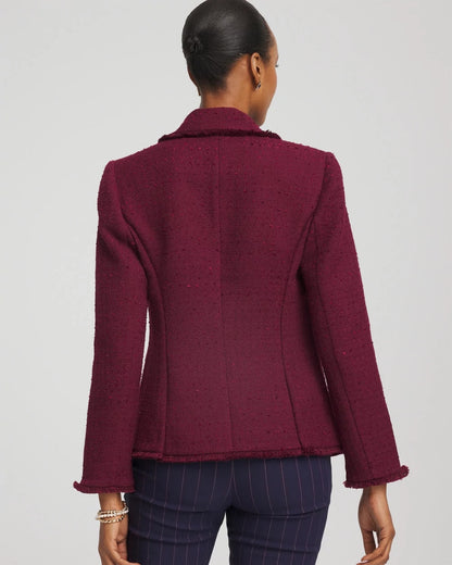Chico's Smart Buy | Tweed Fringe Blazer