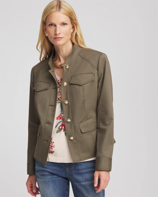 Chico's Recommended | Peplum Field Jacket