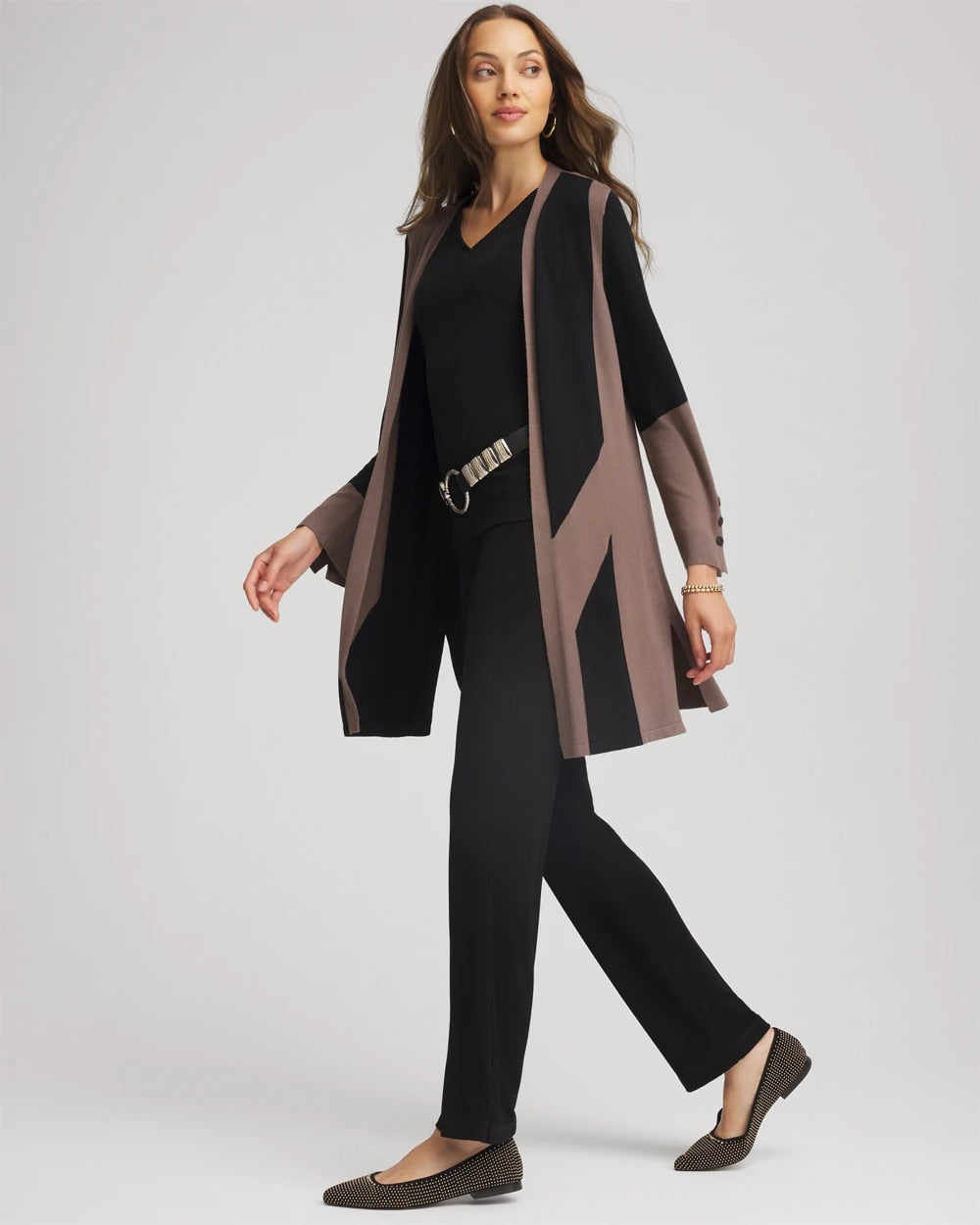 Chico's Best Seller | Travelers™ Collection Colorblock Cardigan