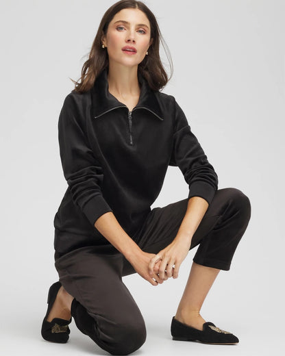 Chico's Everyday | Zenergy® Velour Pullover