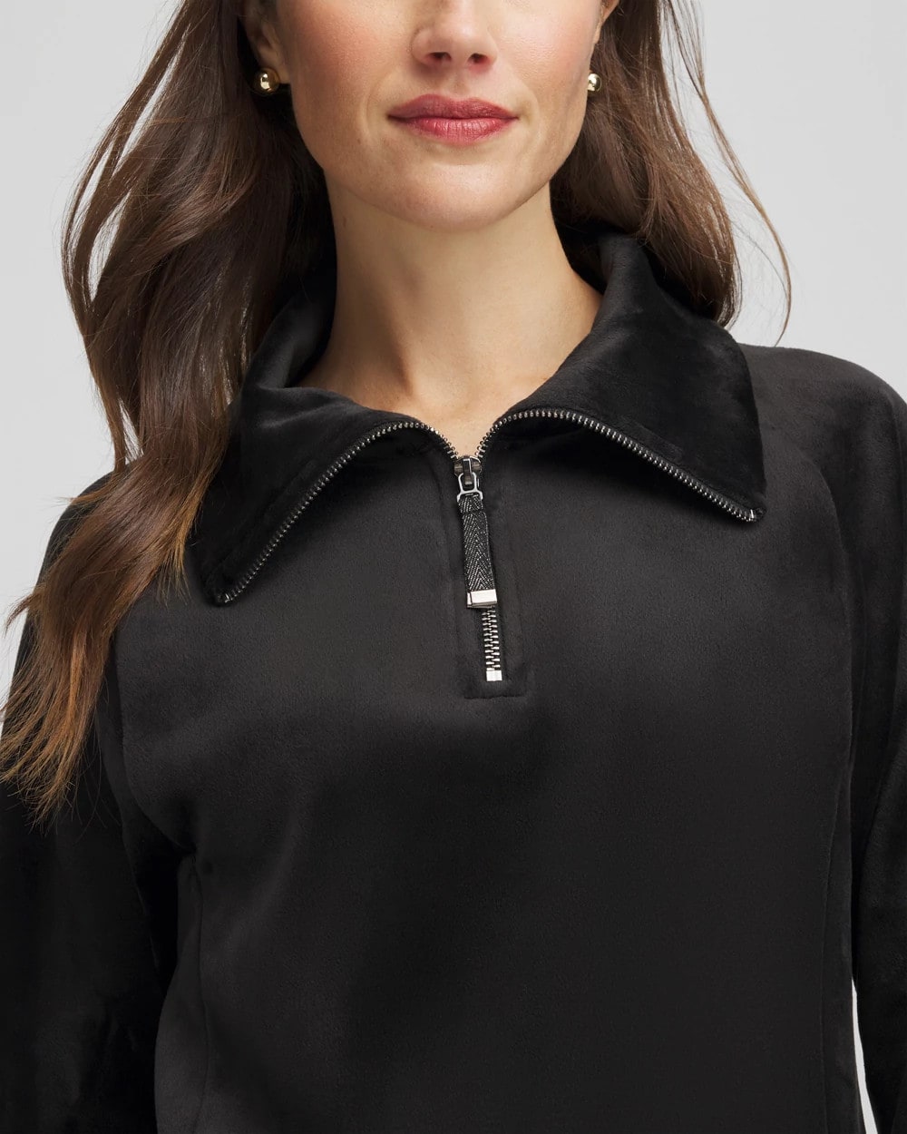 Chico's Everyday | Zenergy® Velour Pullover