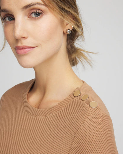 Chico's Recommended | Zenergy® Ottoman Ribbed Tunic