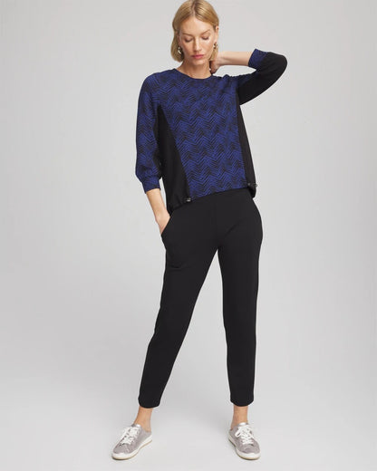 Chico's Popular | Zenergy® Jacquard Bungee Top