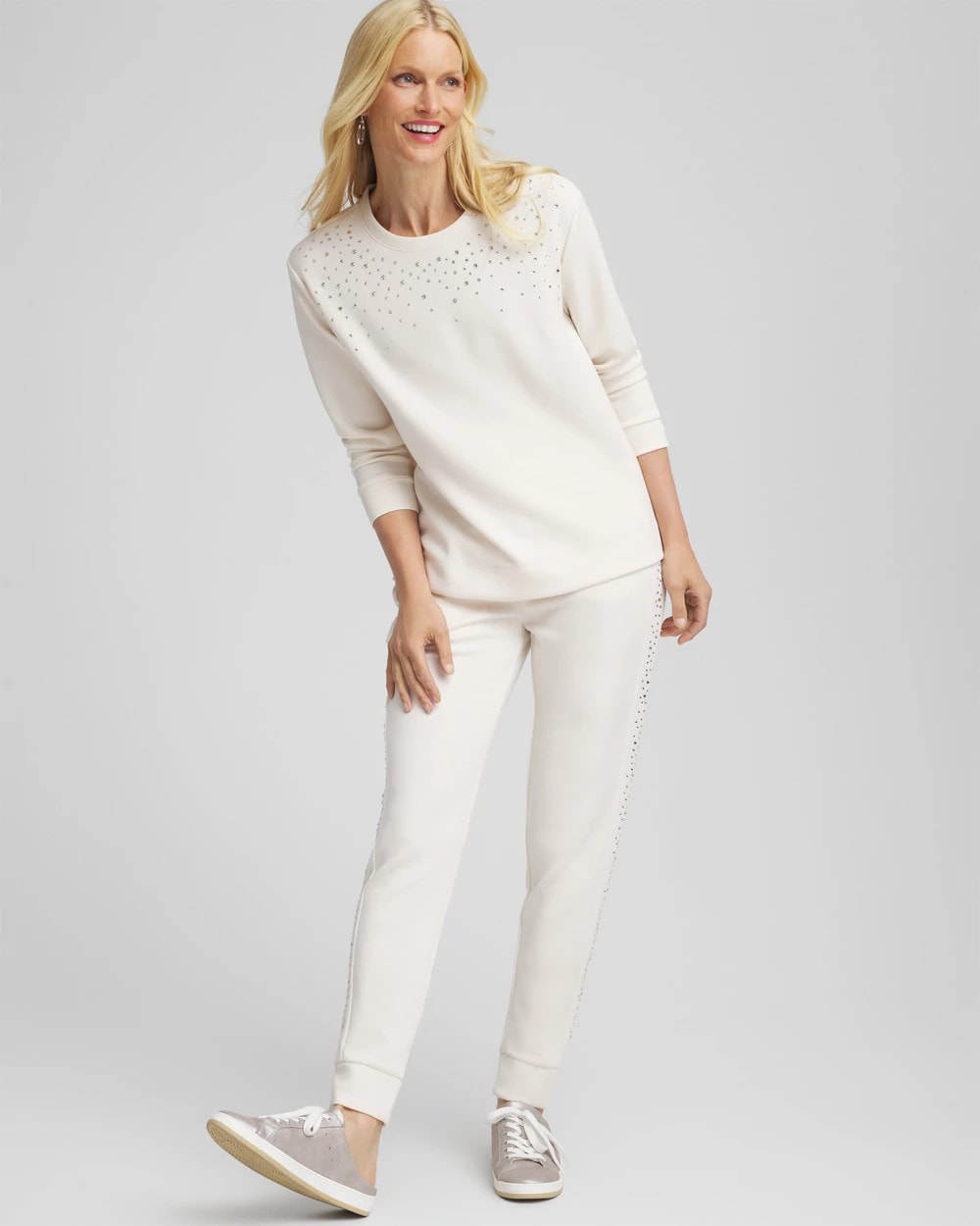 Chico's Recommended | Zenergy® Rhinestone Pullover Top