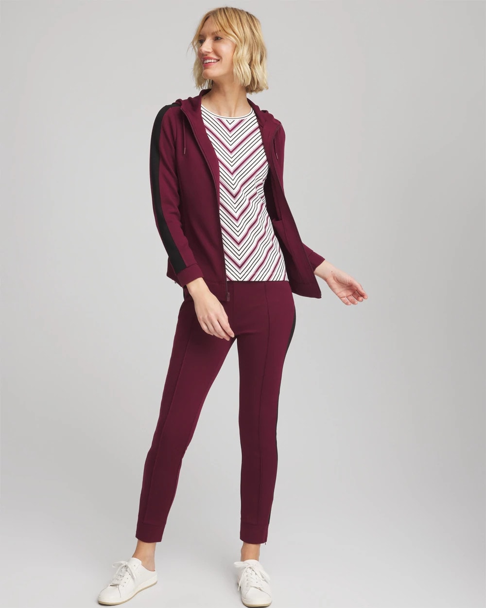 Chico's Best Price | Zenergy® Soft Brushed Striped Top