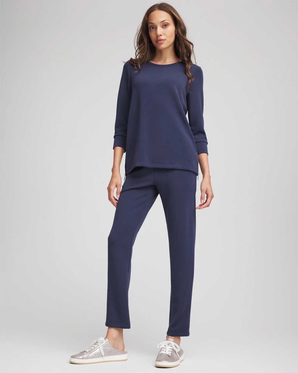 Chico's Discount | Zenergy® Satin-Trim Tunic