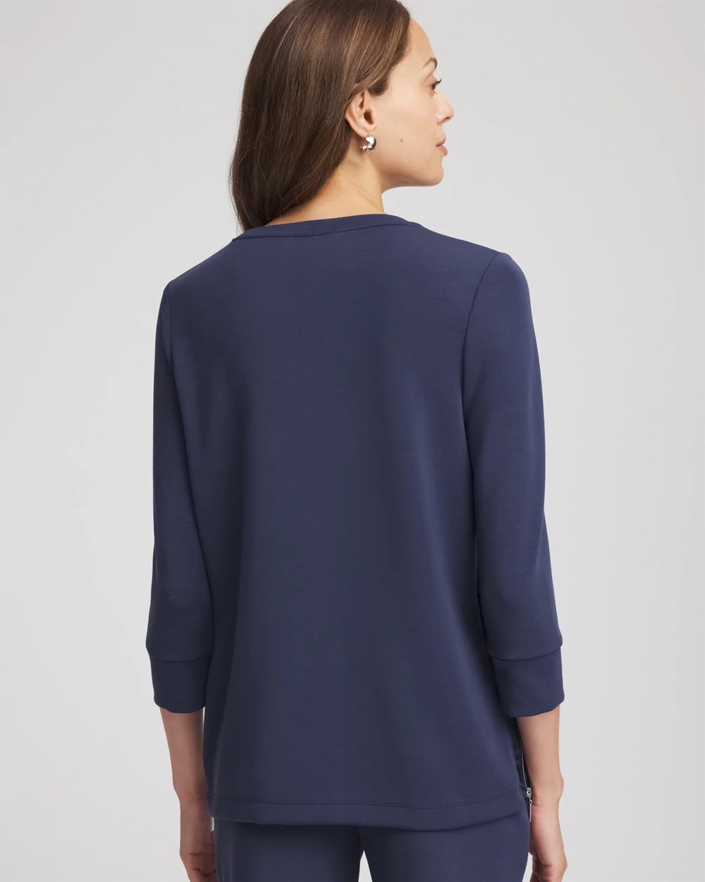 Chico's Discount | Zenergy® Satin-Trim Tunic