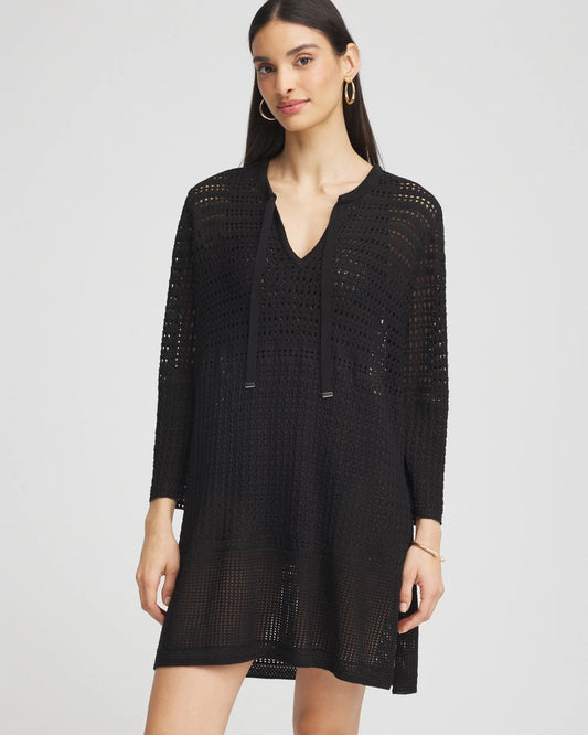 Chico's Smart Buy | Chico's Tie-Front Beach Swimsuit Cover-Up