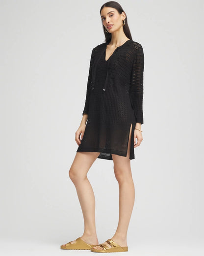 Chico's Smart Buy | Chico's Tie-Front Beach Swimsuit Cover-Up