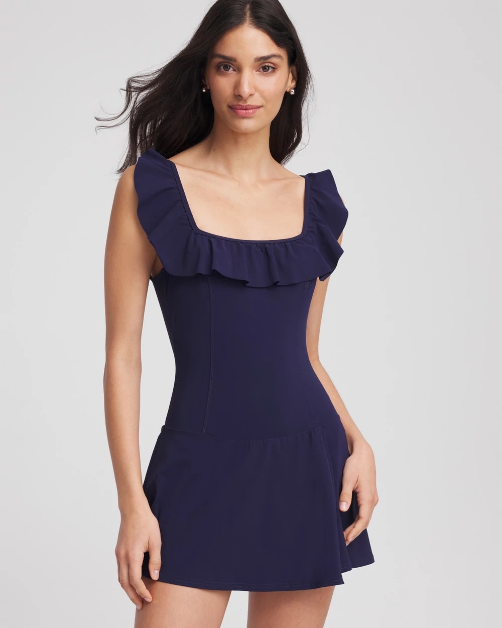 Chico's Classic | Gottex Tutti Frutti Square Neck Swim Dress